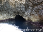 Wejście do jaskini Modra Szpilja (Blue Cave) - Biszevo